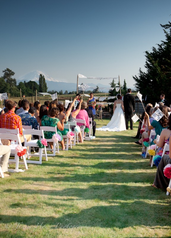 Seattle wedding photographer captures photo of married couple