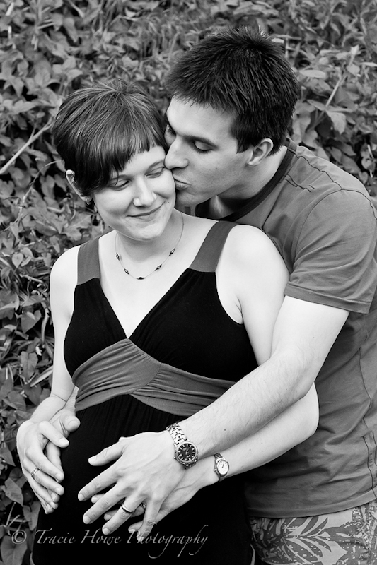 Portrait of pregnant woman and husband