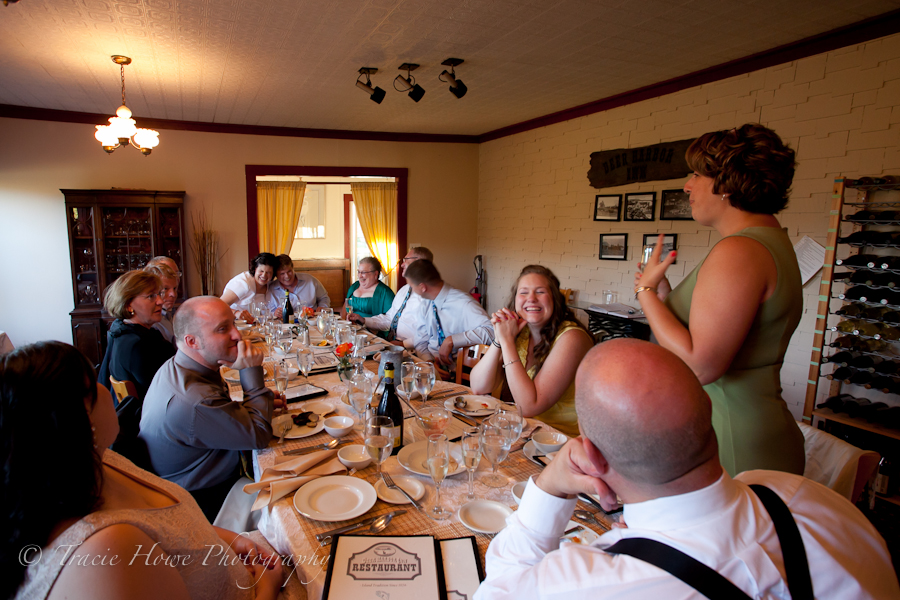 Orcas Island destination wedding reception at Deer Harbor Inn