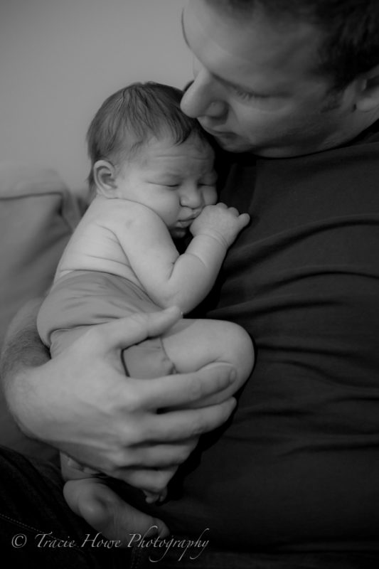 Newborn photo shoot in Seattle