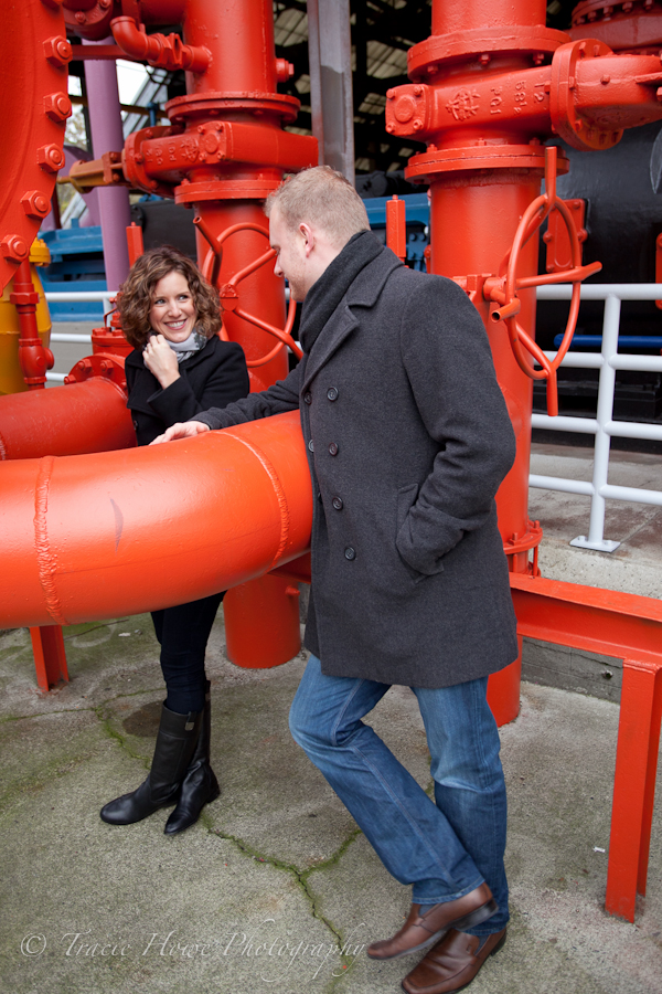 Engagement photos gasworks park in Seattle