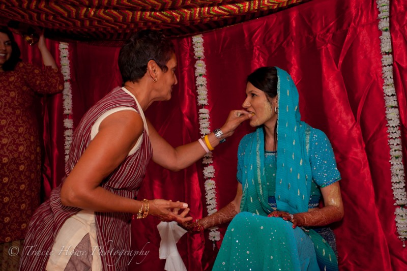photo before Indian wedding ceremony