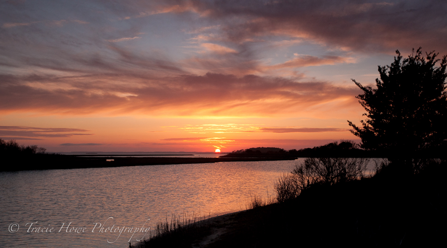 Photo of sunset at Assateague Island National Seashore