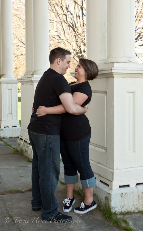 photo of Seattle engagement photography session - Discovery Park