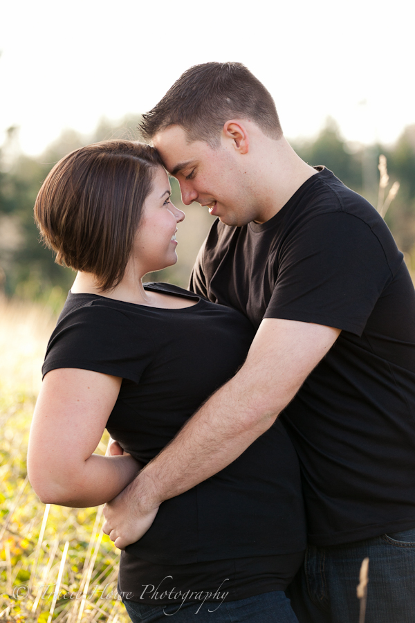 photo of Seattle engagement photography session - Discovery Park