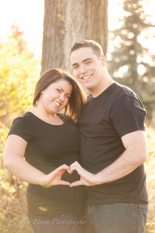 photo of Seattle engagement photography session - Discovery Park