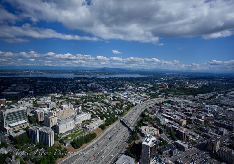 View from Seattle's Columbia tower