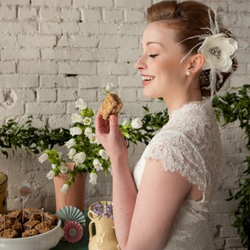 vintage bride style shoot