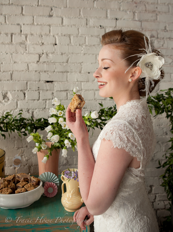 vintage bride style shoot