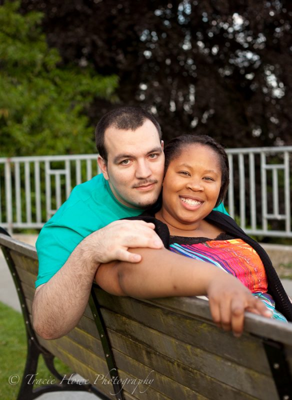 Engagement photos at Seattle's Kerry Park