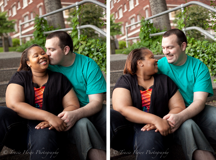 engagement session at Kerry Park