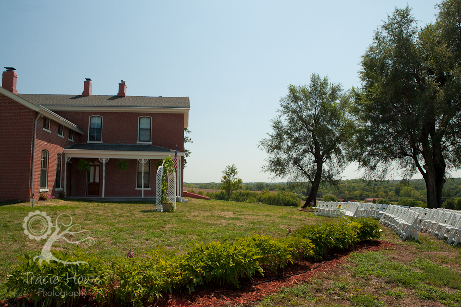 Historical wedding ceremony setting