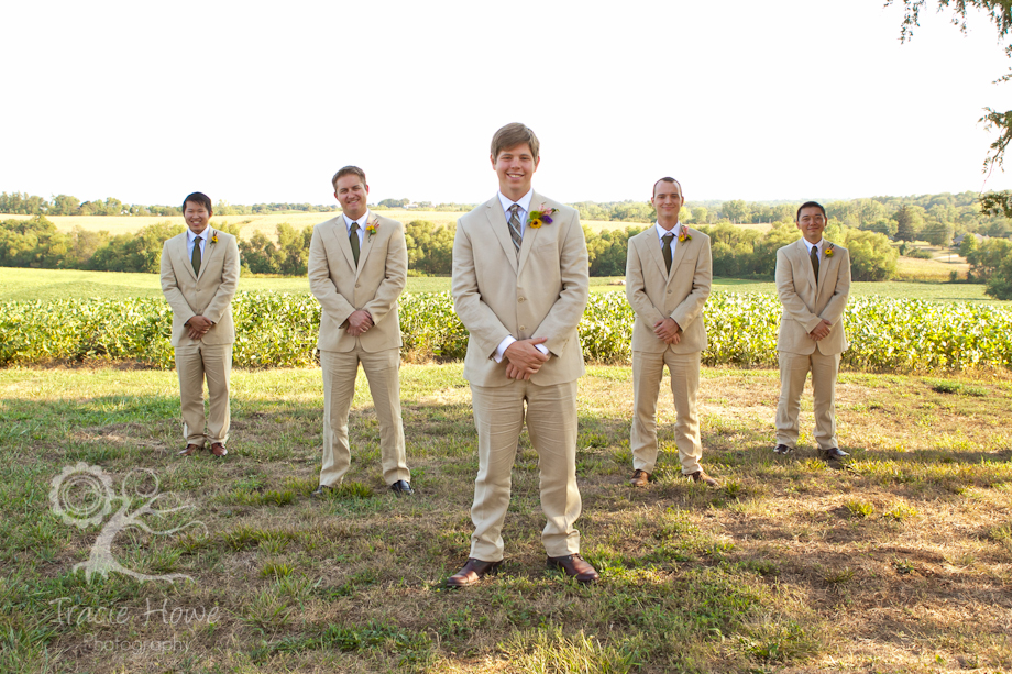 Groom and groomsmen