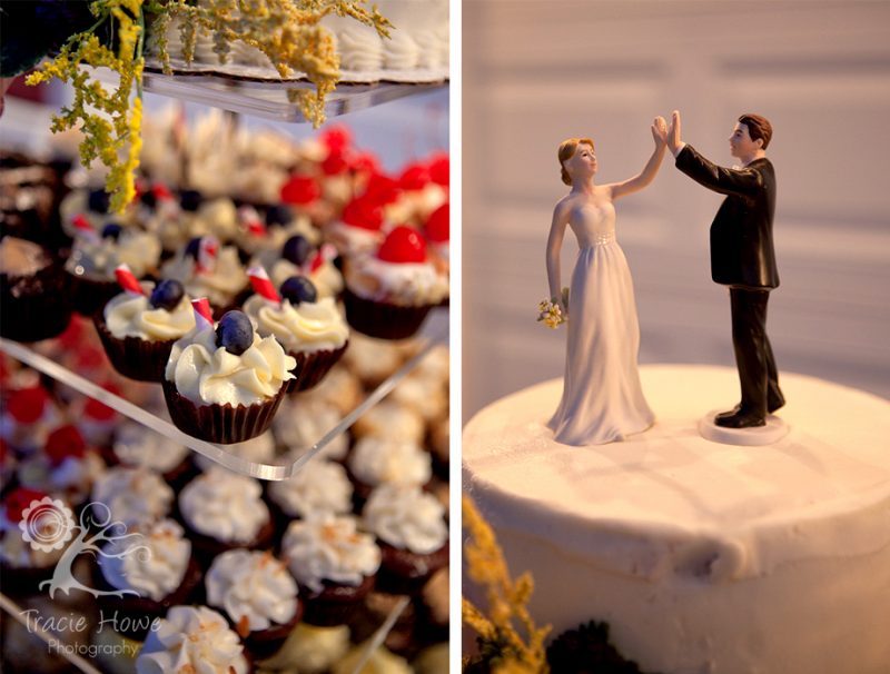 High-five cake topper