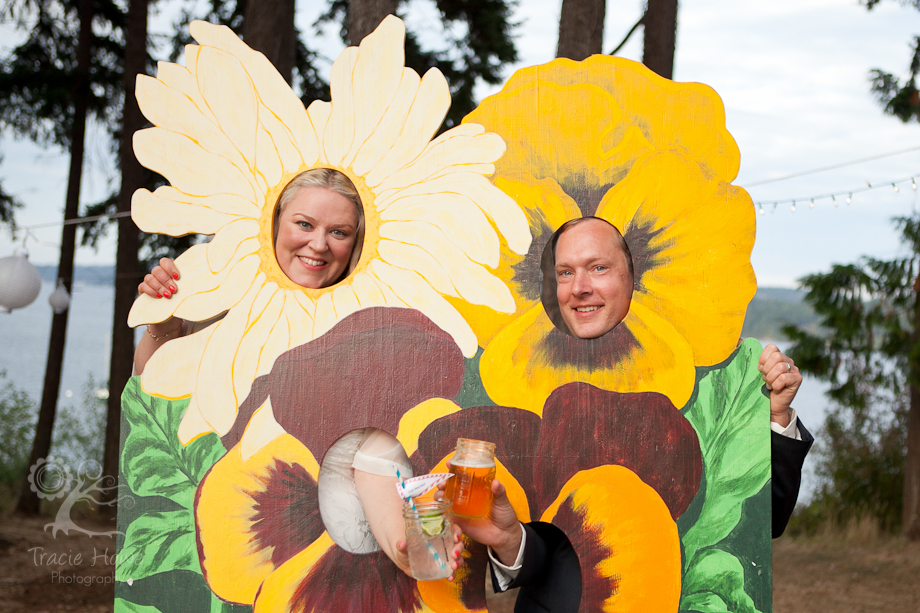 Photo of bride and groom