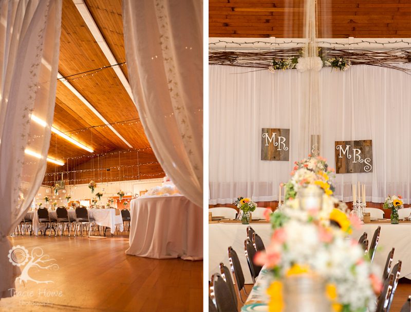 Photo of Freeland Hall and decor on Whidbey Island
