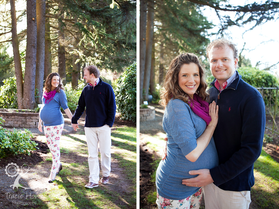 Seattle maternity photo session woodland park zoo