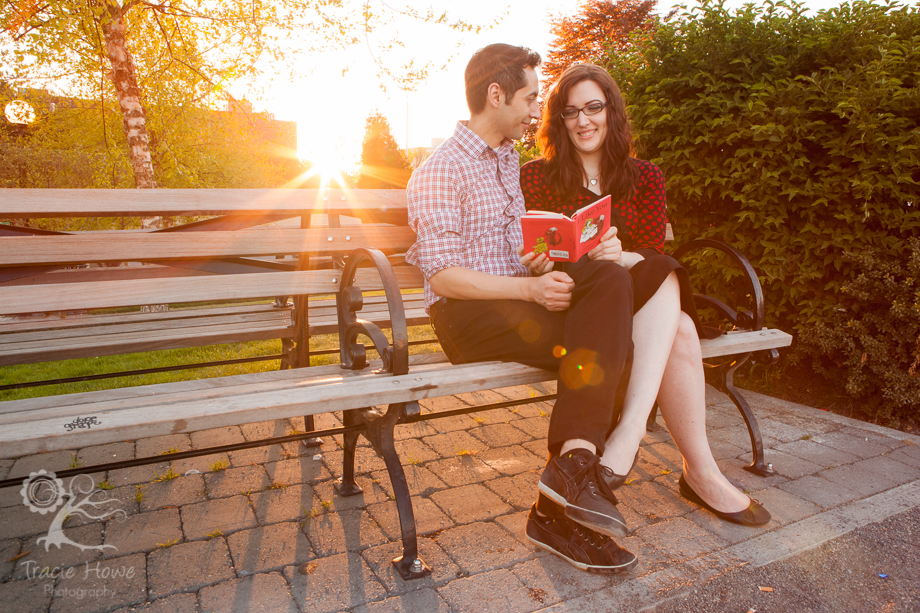 Fun Capitol Hill Seattle engagement session