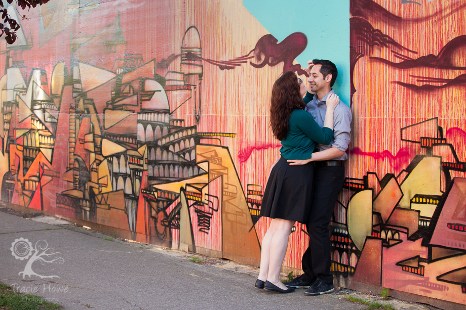 Fun Capitol Hill Seattle engagement session