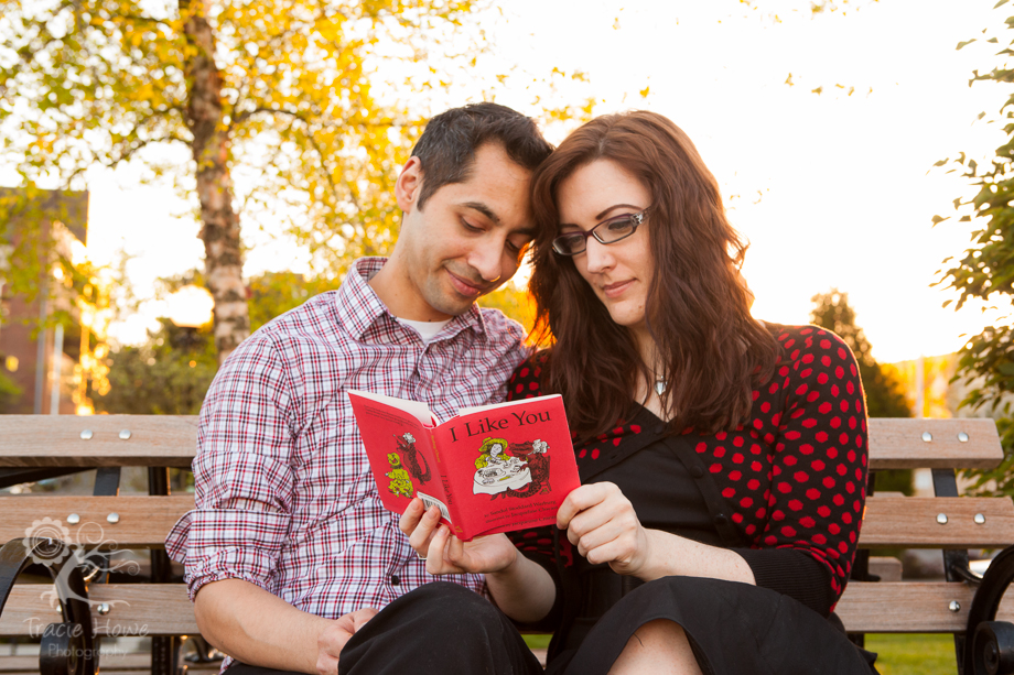 Fun Capitol Hill Seattle engagement session