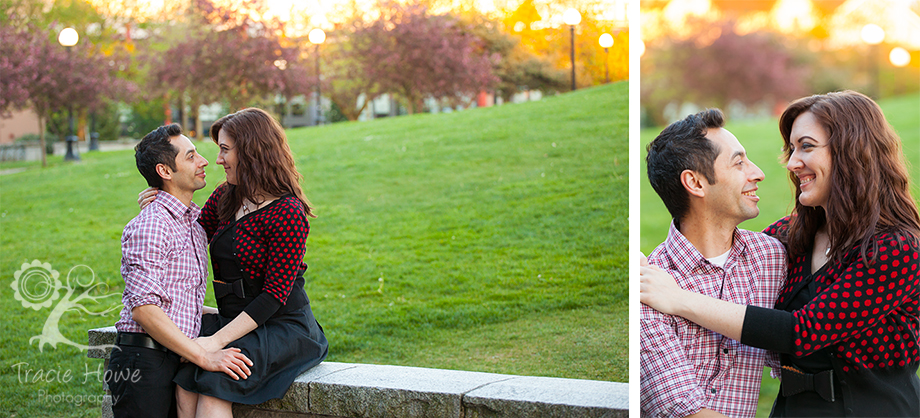 Fun Capitol Hill Seattle engagement session