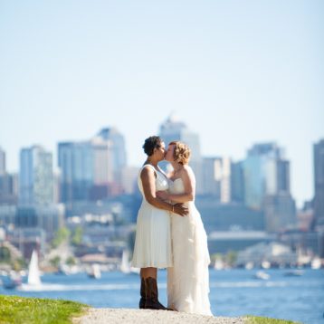 fun Seattle wedding photographer