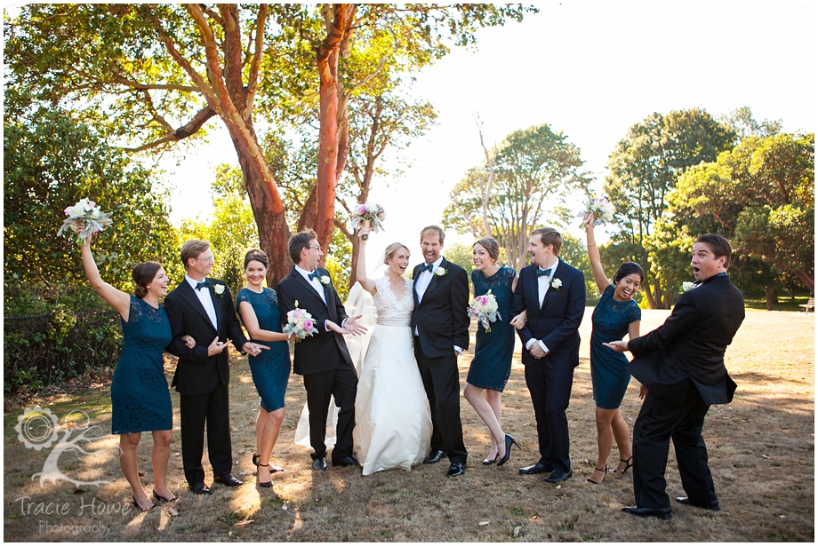 magnolia park wedding photography - wedding party