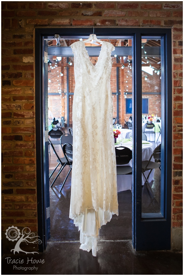 Golden Gardens bathhouse wedding dress