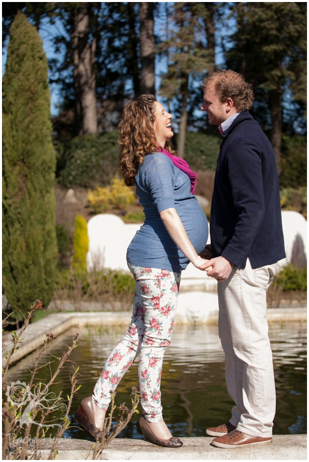 Woodland Park rose garden maternity