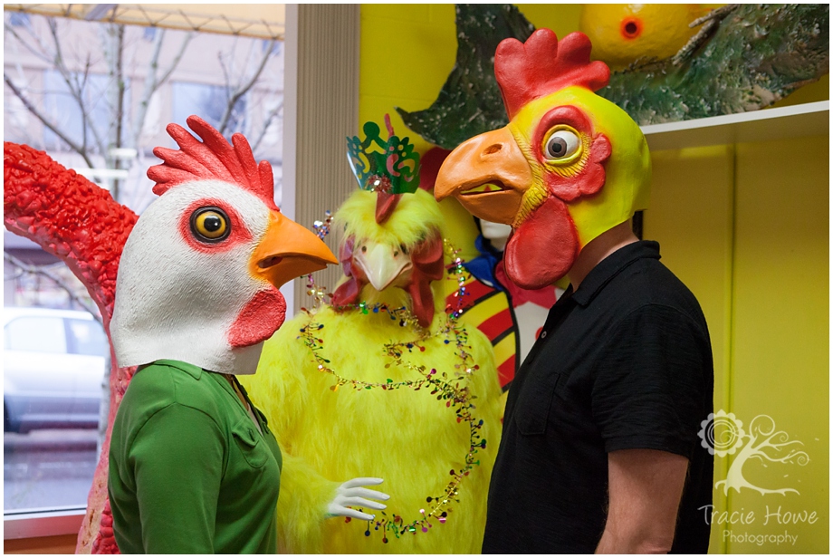 Engagement session at Archie McPhee