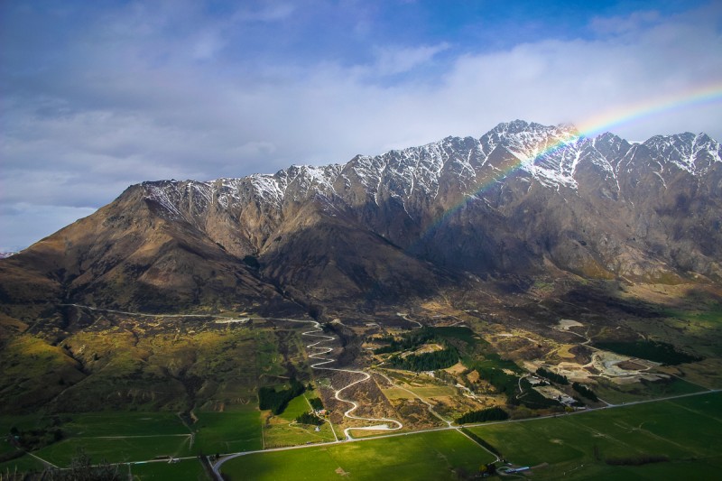 New Zealand rainbow