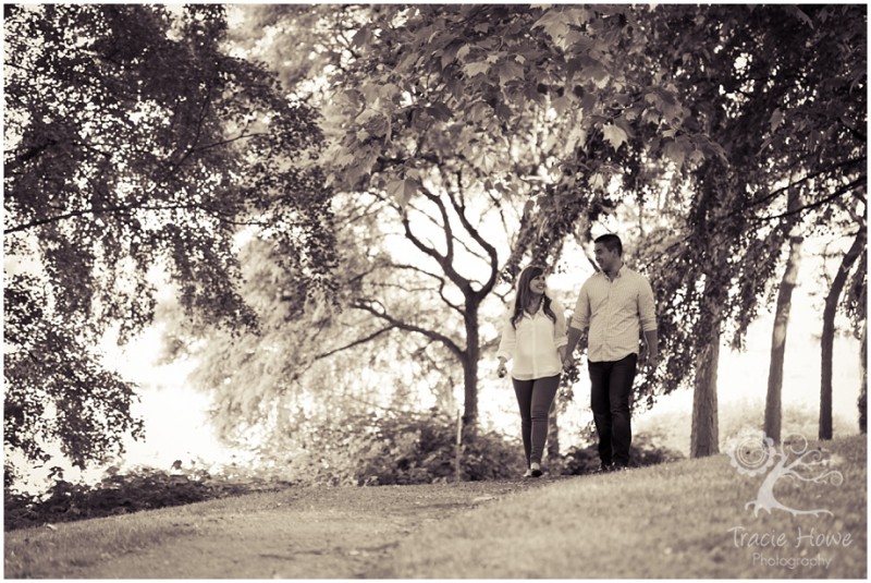 Gasworks park engagement shoot