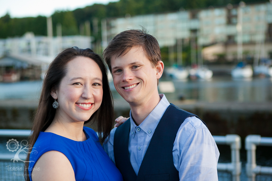 Ballard Locks engagement photography