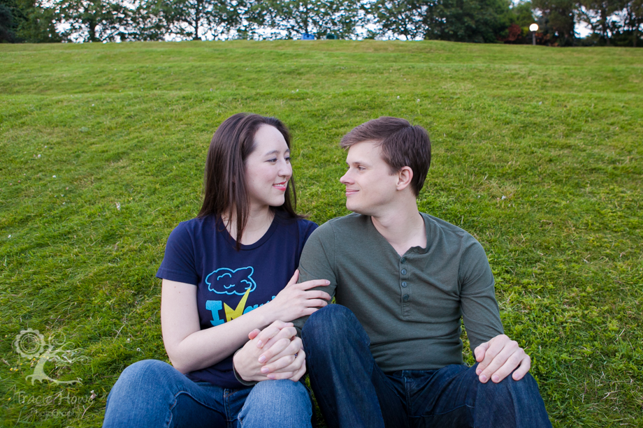 Ballard Locks engagement photography