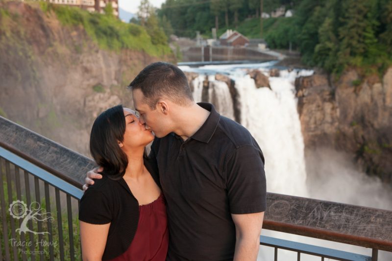 Snoqualmie Falls engagement