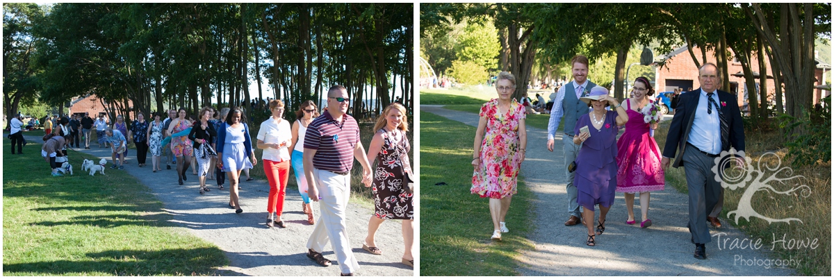 non-traditional ceremony procession