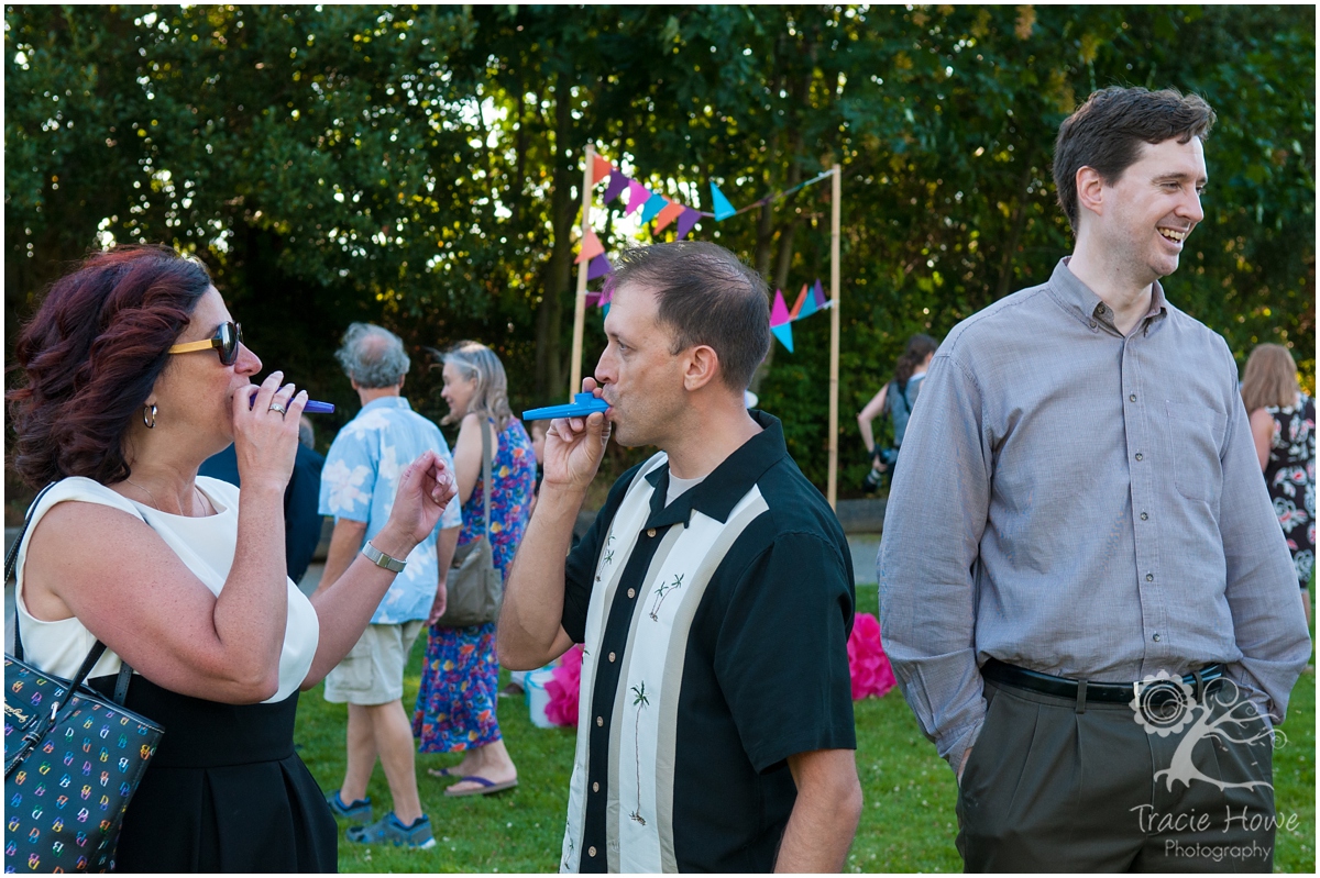 kazoos at fun wedding