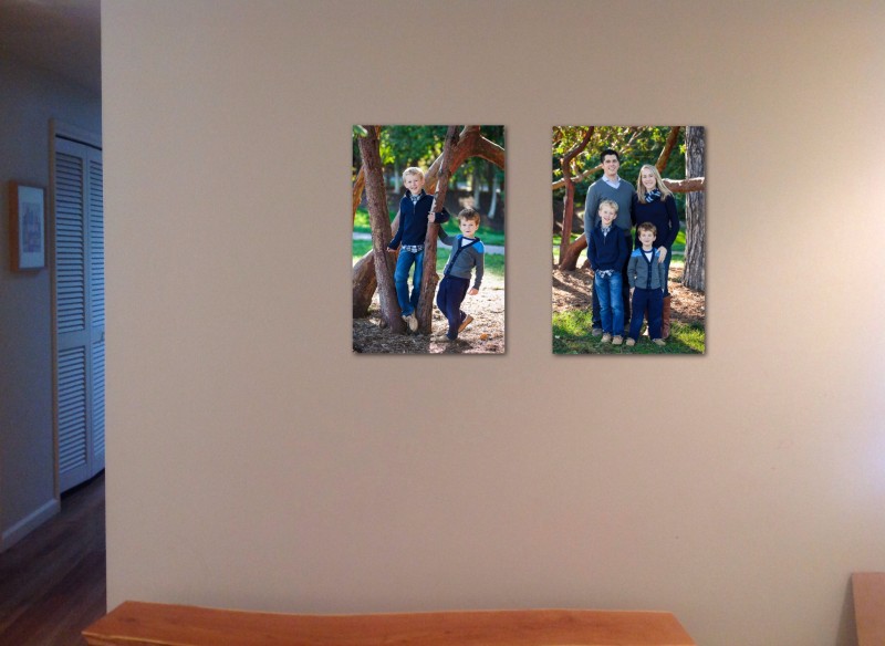 Seattle family photography wall art