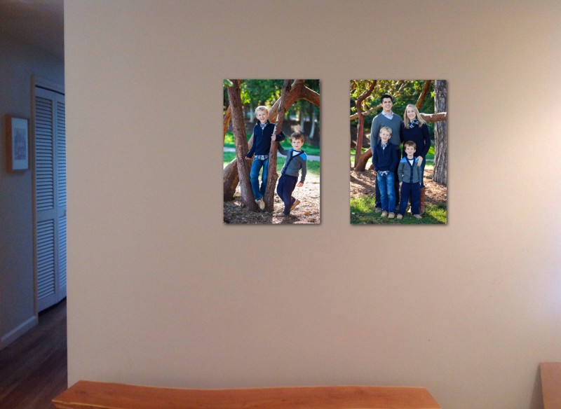 Seattle family photography wall art