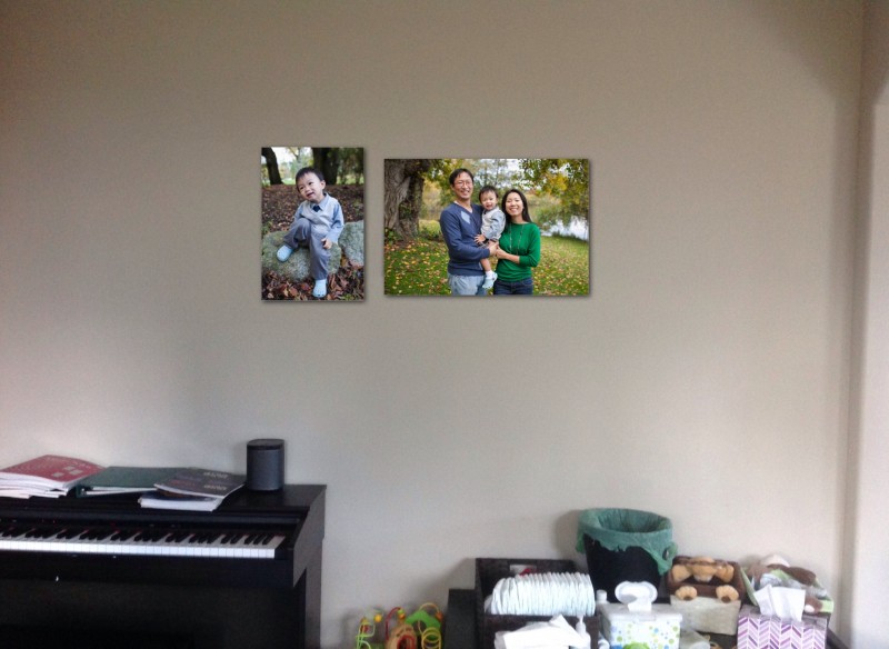 Seattle family photography wall art