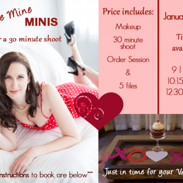 2015 Seattle Valentines boudoir mini shoot