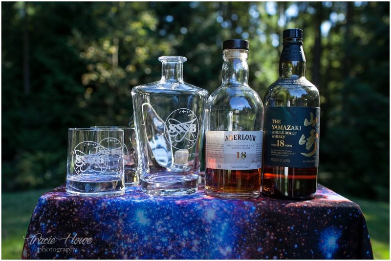 whiskey wedding ceremony