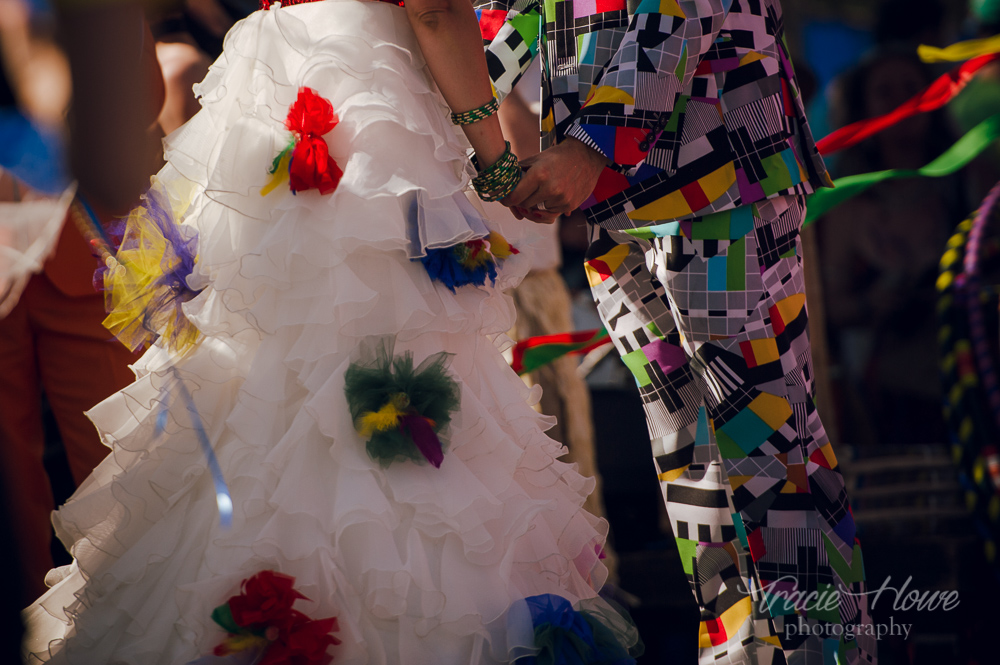 Fremont Solstice parade wedding