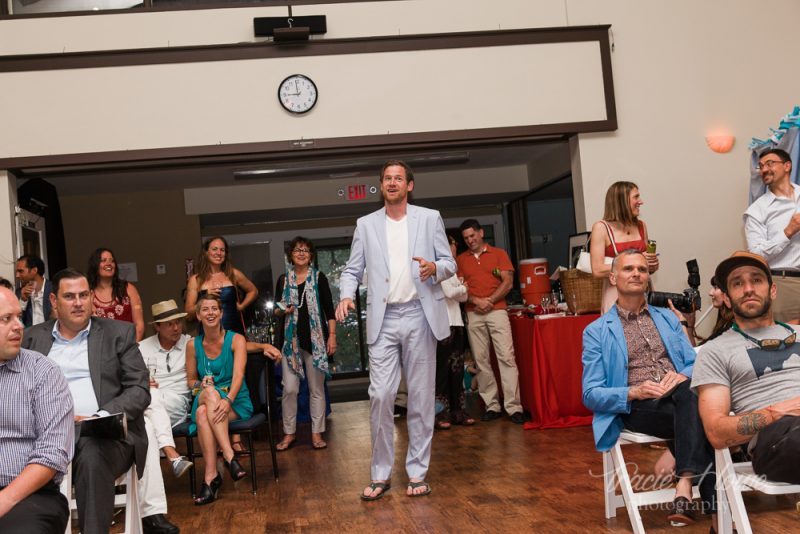 Fremont Abbey wedding ceremony