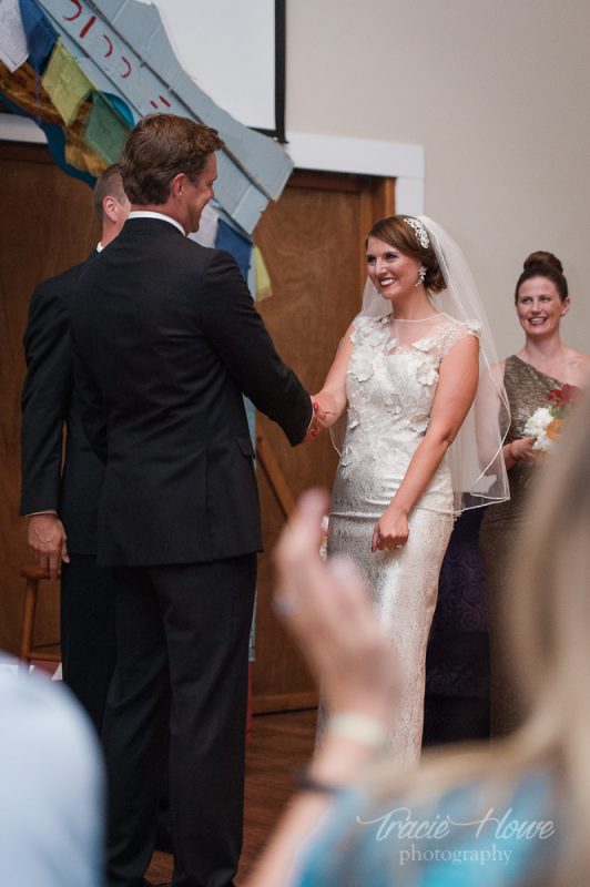 Fremont Abbey wedding ceremony