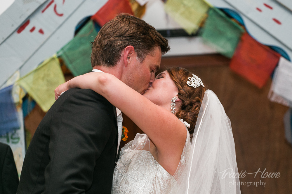 Fremont Abbey wedding ceremony