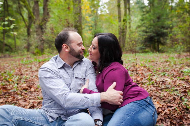 Lincoln park engagement shoot Seattle