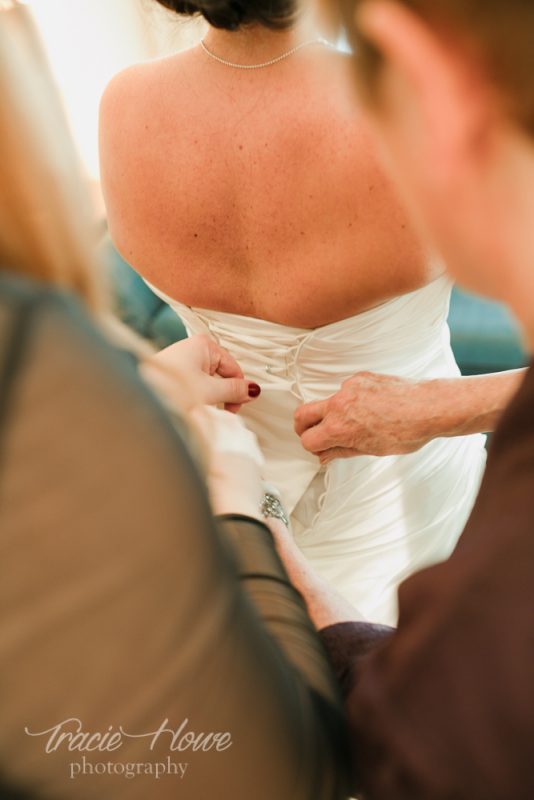 Seattle Marriott Waterfront wedding prep