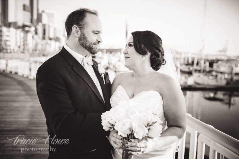 Seattle World Trade Center wedding photography