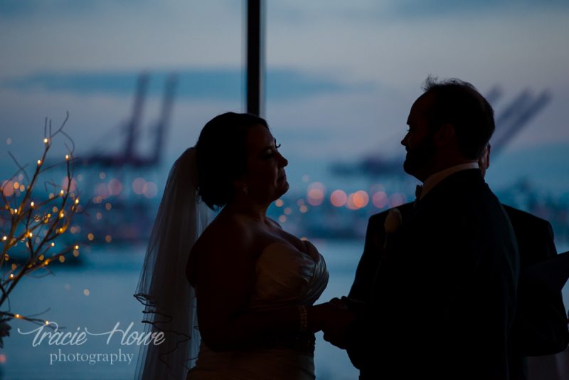 Seattle World Trade Center wedding photography